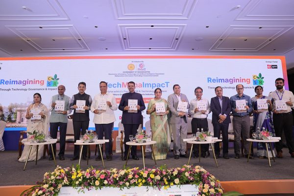 TechMahaImpacT 2026, Mumbai. In the presence of Shri Devendra Fadnavis, Hon'ble Chief Minister of Maharashtra